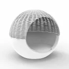 Luxus Garten Daybed Round Design mit geflochtenem Seil - Ulm Moon von Vondom Viadurini