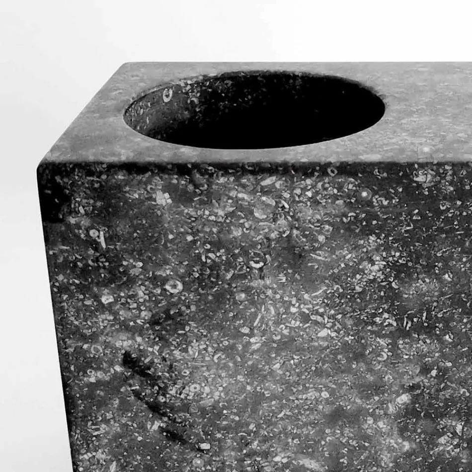 Flüssigseifenspender mit Marmorglas Made in Italy - Clik Viadurini