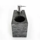Flüssigseifenspender mit Marmorglas Made in Italy - Clik Viadurini