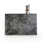 Flüssigseifenspender mit Marmorglas Made in Italy - Clik Viadurini