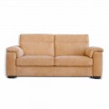 Zweisitzer-Sofa aus Stoff oder Kunstleder Design Lilia, made in Italy