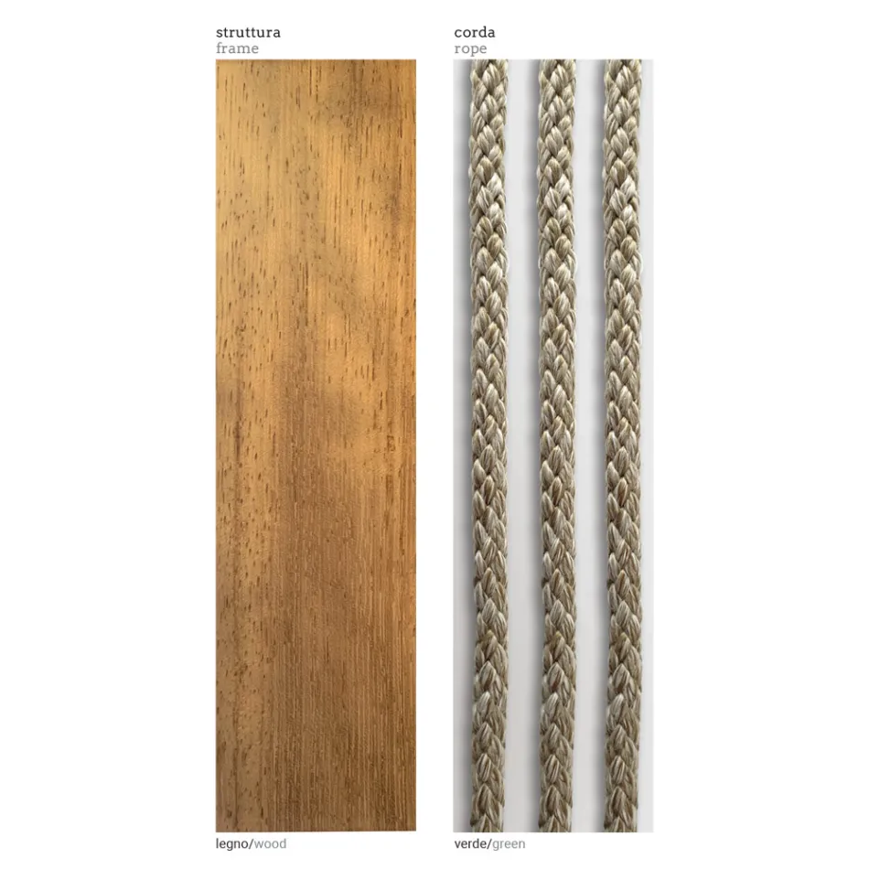 Modulares Outdoor-Sofa aus Stoff Made in Italy - Rubik Viadurini