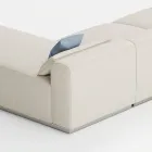 Modulares Gartensofa aus wasserabweisendem Stoff Made in Italy - Bahias Viadurini