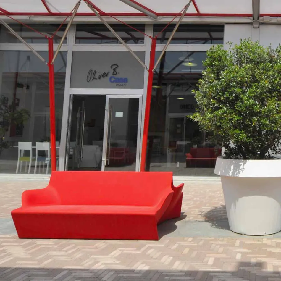 Rutsche mit Armlehnen Rutsche Kami Yon farbiges Design made in Italy Viadurini