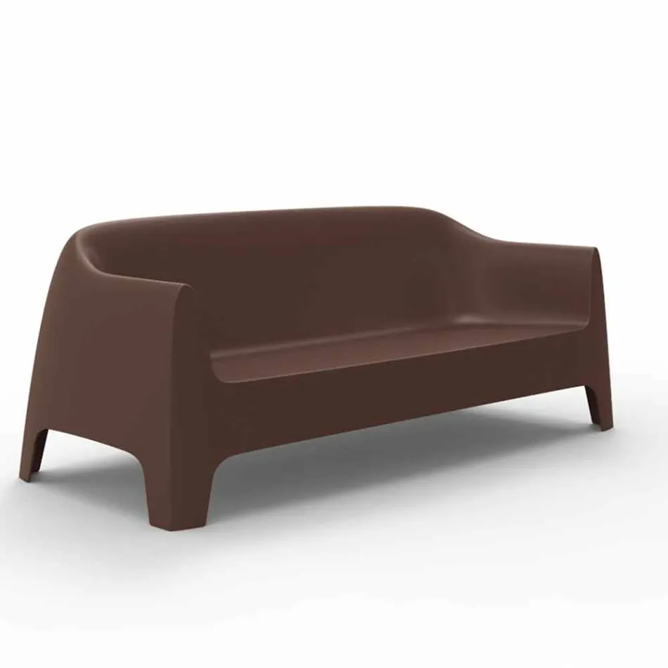 Modernes Design Outdoor Sofa Solid von Vondom aus Polypropylen Viadurini