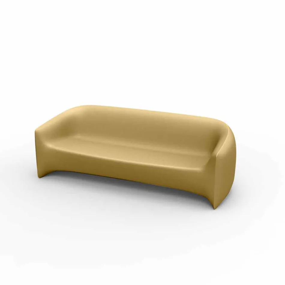Design-Outdoor-Sofa aus Polyethylen-Harz Blow von Vondom Viadurini