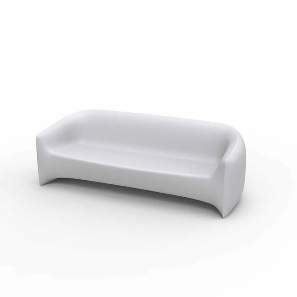 Design-Outdoor-Sofa aus Polyethylen-Harz Blow von Vondom Viadurini
