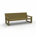Frame by Vondom Outdoor-Sofa, aus Polyethylenharz, Design Viadurini