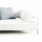 Outdoor-Sofa gepolstert in modernem Design Stoff Made in Italy - Arkansas Viadurini