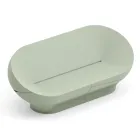 Gartensofa aus Polyethylen, erhältlich in verschiedenen Farben - Handtuch Viadurini