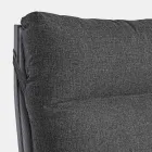 Outdoor-Sofa aus Stoff und Aluminium mit verstellbarer Rückenlehne - Nathy Viadurini