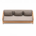 Modernes Outdoor-Sofa mit Kissen gepolstert Varaschin Bali