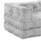 Ethnisches Zweisitzer-Gartensofa aus wasserabweisendem Stoff - Shamo Viadurini