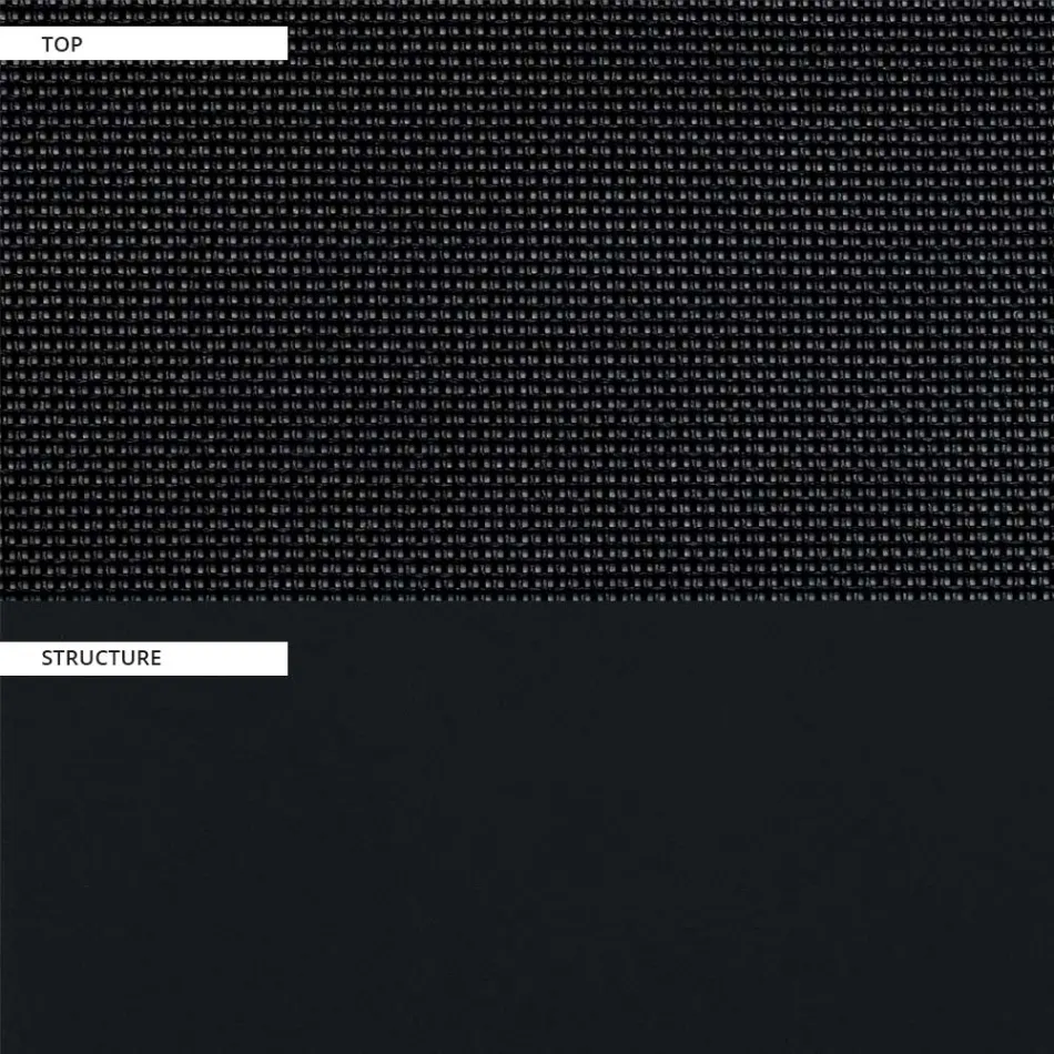 Gartensofa mit Aluminiumbasis und Textilene-Sitz Made in Italy - Maureen Viadurini