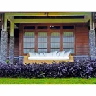 Gartensofa von dem großen handgewebte Cooper Viadurini