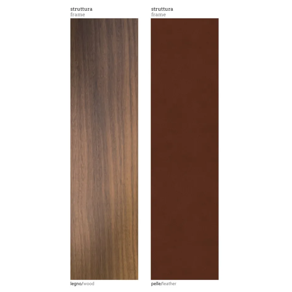 Gartensofa aus Teakholz und Stoff Made in Italy - Briga Viadurini