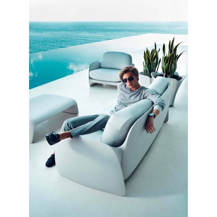 Gartensofa aus Polyethylen in modernem Design Pezzettina von Vondom Viadurini