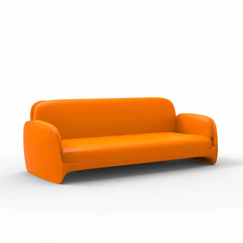 Gartensofa aus Polyethylen in modernem Design Pezzettina von Vondom Viadurini