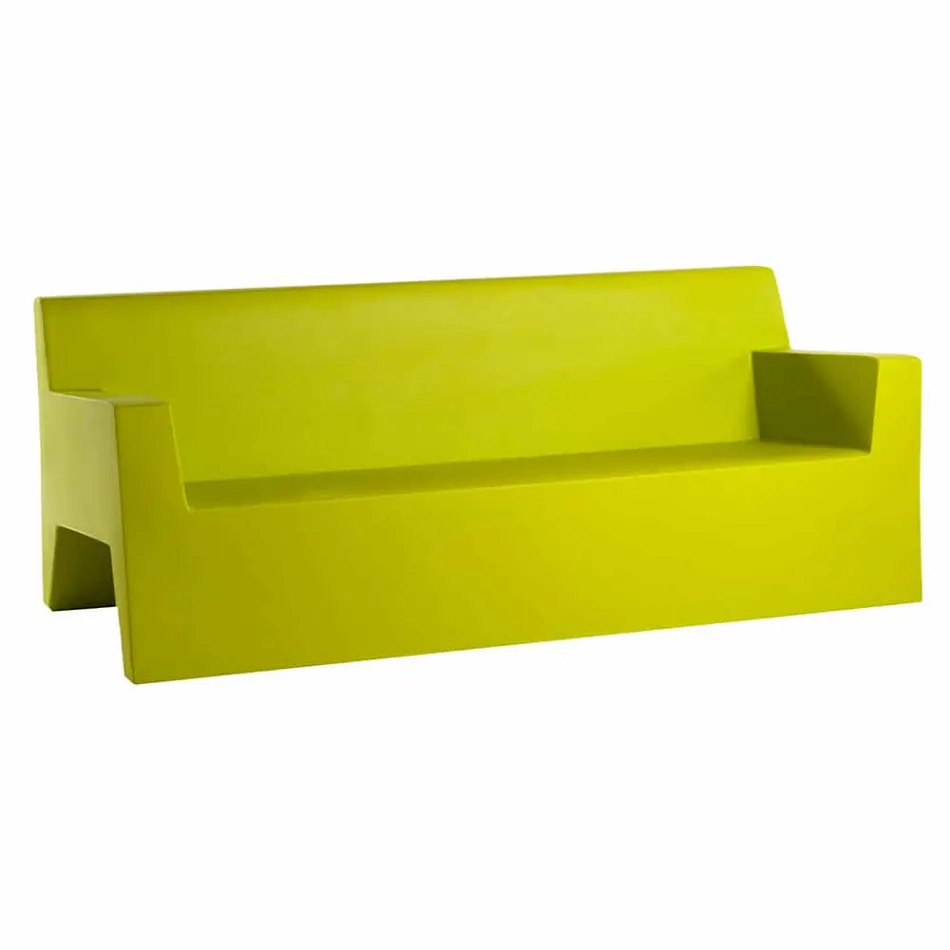 Jut by Vondom Gartensofa, aus Polyethylenharz, Design Viadurini