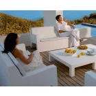 Jut by Vondom Gartensofa, aus Polyethylenharz, Design Viadurini