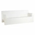 Jut by Vondom Gartensofa, aus Polyethylenharz, Design Viadurini