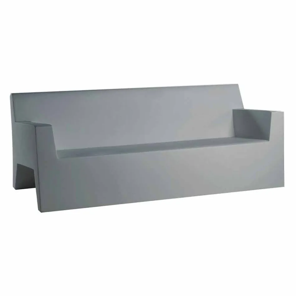 Jut by Vondom Gartensofa, aus Polyethylenharz, Design Viadurini