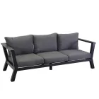 Gartensofa aus Aluminium - Pastellfarben Viadurini