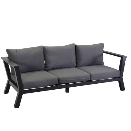 Gartensofa aus Aluminium - Pastellfarben Viadurini
