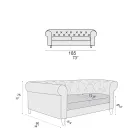 Innensofa in verschiedenen Größen erhältlich Made in Italy - Vivace Viadurini