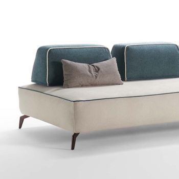 3-Sitzer-Sofa aus abnehmbarem Stoff Made in Italy - Mykonos