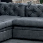 Wohnzimmersofa mit verstellbarer Kopfstütze Made in Italy - Unleashed Viadurini