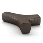 Bürosofa aus matt gefärbtem Polyethylen Made in Italy - Galatea Viadurini