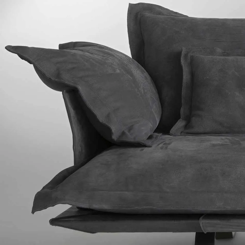 Modernes Sofa Design Shita Haut, 170, 220 oder 250 cm Viadurini