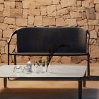 2-Sitzer Outdoor-Sofa mit Aluminiumstruktur Made in Italy - Zaika Viadurini
