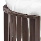 Outdoor Sofa 2 Sitze aus Aluminium mit Seilen Luxus Design 3 Ausführungen - Julie Viadurini