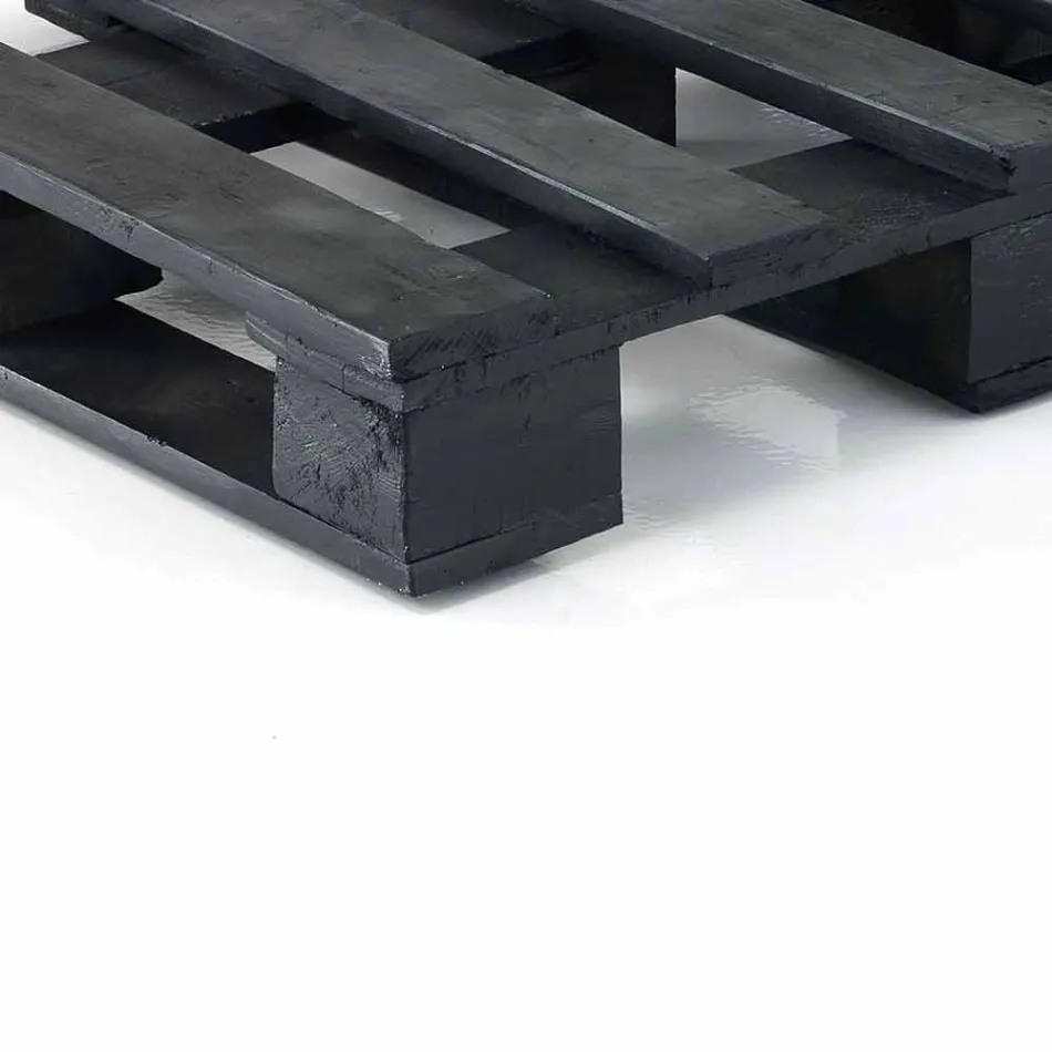 Gepolstertes Zweisitzer-Ethnosofa aus Patchworkstoff und Holzfaser Viadurini