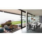 Gepolstertes Zweisitzer-Ethnosofa aus Patchworkstoff und Holzfaser Viadurini