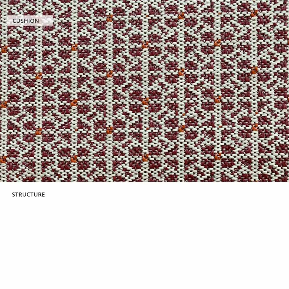 Metallsofa für den modernen Garten, hohe Qualität, hergestellt in Italien – Karol Viadurini