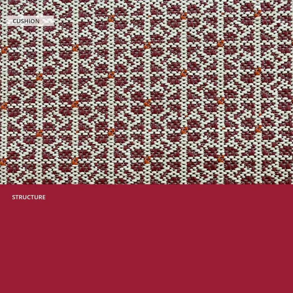 Metallsofa für den modernen Garten, hohe Qualität, hergestellt in Italien – Karol Viadurini