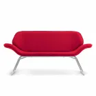 Made in Italy Wartesofa aus Kunstleder Cesare Leder Viadurini