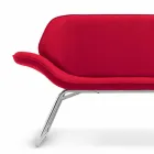 Made in Italy Wartesofa aus Kunstleder Cesare Leder Viadurini