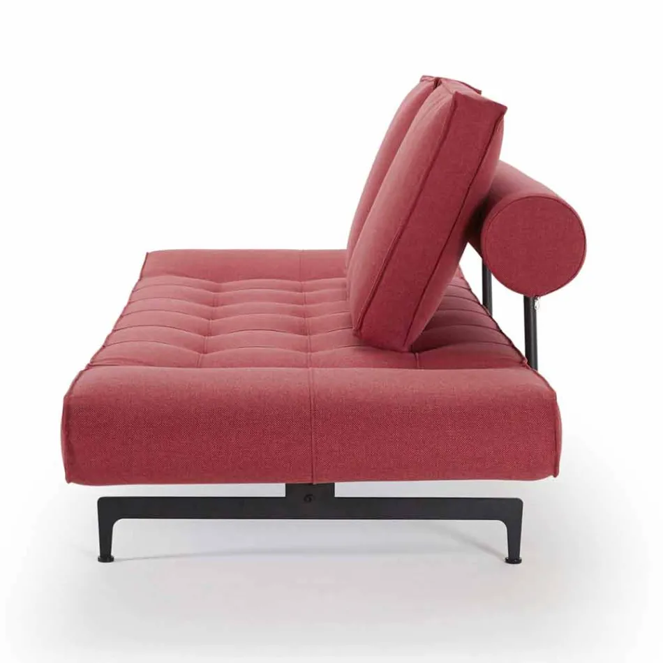 Ghia von Innovation Design Schlafsofa in gepolstertem Stoff Viadurini