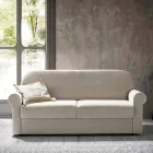 Doppelschlafsofa aus Designstoff Made in Italy - Anemone Viadurini