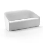 Helles Gartensofa aus Polyethylen mit LED Made in Italy - Juli Viadurini