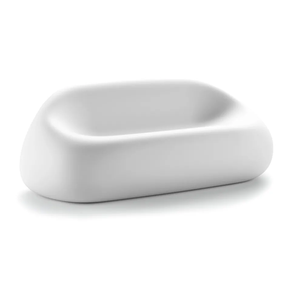 Modernes Outdoor-Sofa aus Polyethylen von Made in Italy Design - Ervin Viadurini