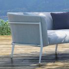 Modernes Sofa für herausnehmbares Design im Außen- oder Innenbereich Made in Italy - Carmine Viadurini