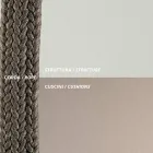 Outdoor-Sofa aus Stahl, verschiedene Größen und Kissen inklusive. Made in Italy - Bronn Viadurini