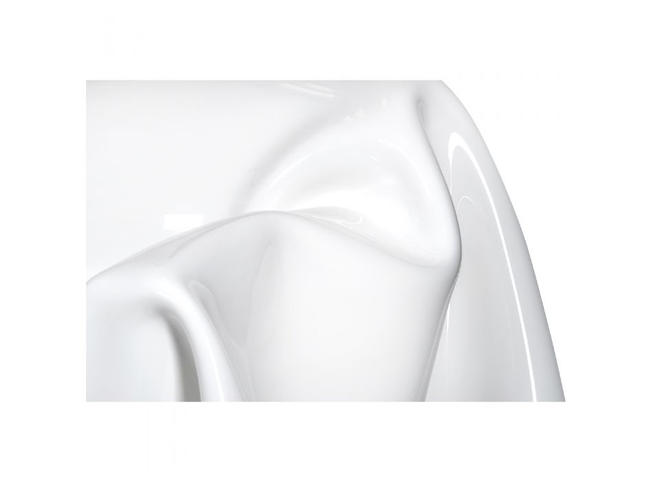Weißes oder mehrfarbiges Plexiglassofa, recycelbar innen außen - Jolly Viadurini