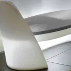 Innen aus Polyäthylen hergestelltes Polyäthylen-Sofa "Slide Rap" Viadurini