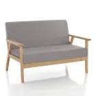 Sofa aus massivem Kiefernholz – Xenon Viadurini